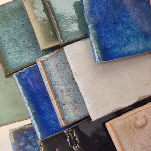 Glazuurcollege 'van diep blauw tot zacht zwart'